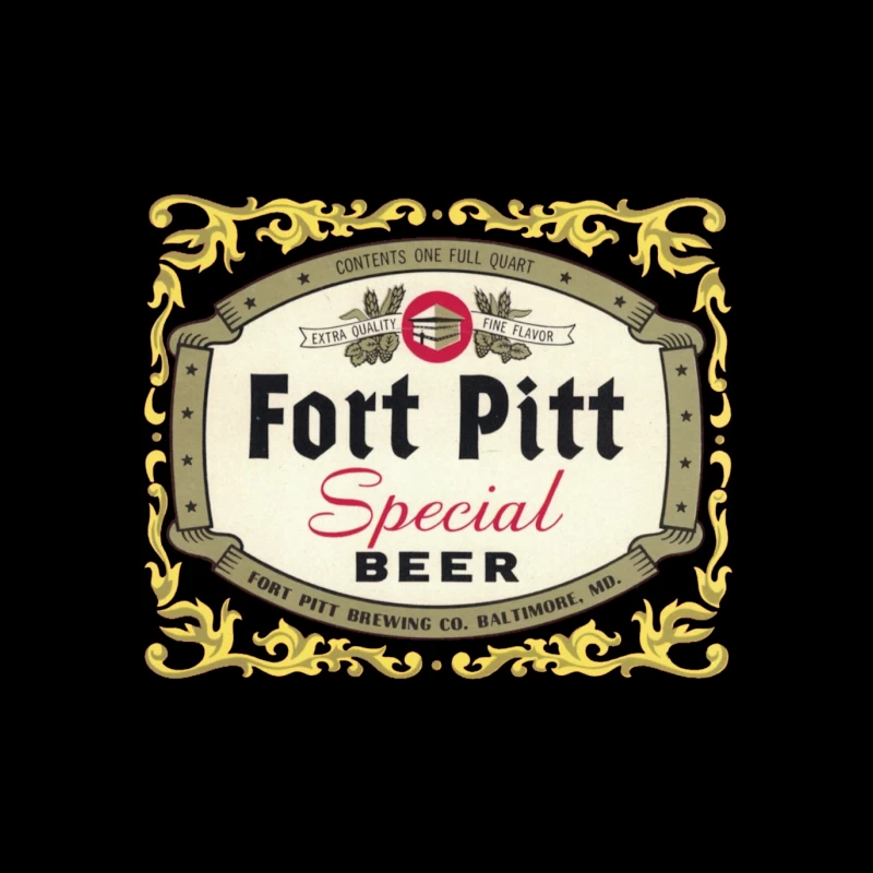 Fort Pitt Beer 3 Mouse Pad