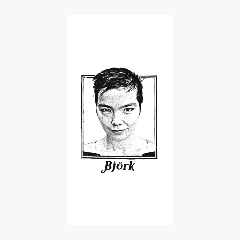Bjork  Retro Fan Design iPhone Case