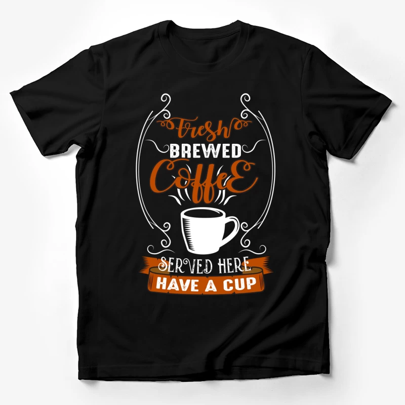 Affiche de café fraîchement infusé Homme T-Shirt