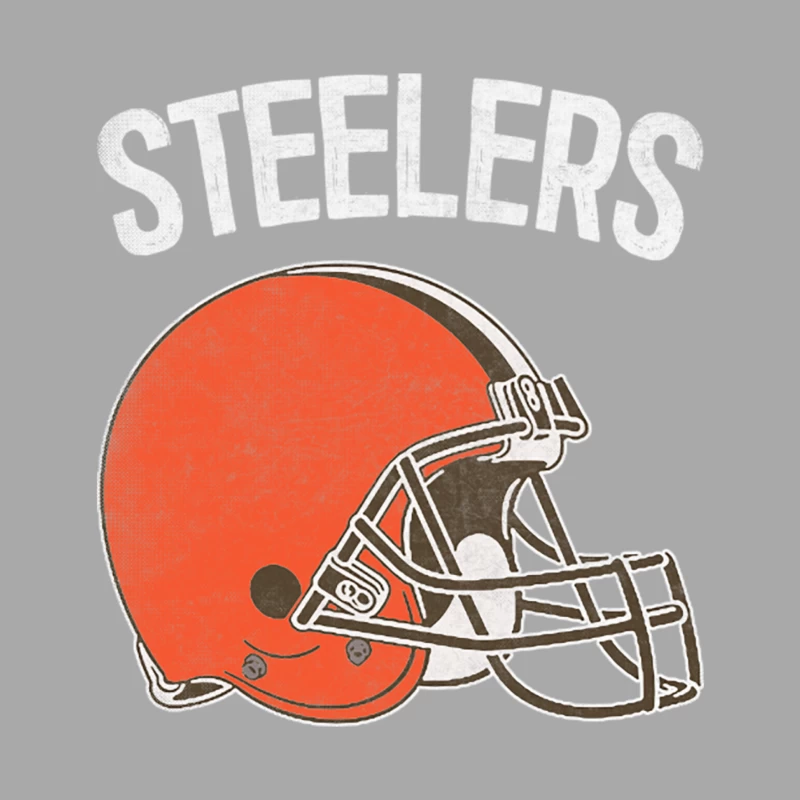 Cleveland BrownsPittsburgh Steelers Meme Mashup Design Male Pullover Hoodie