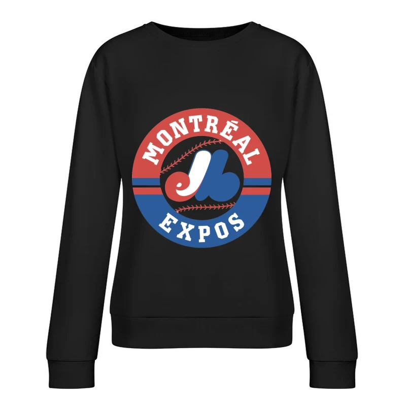 montreal expos 1969 2 Female Pullover Sweatshirt
