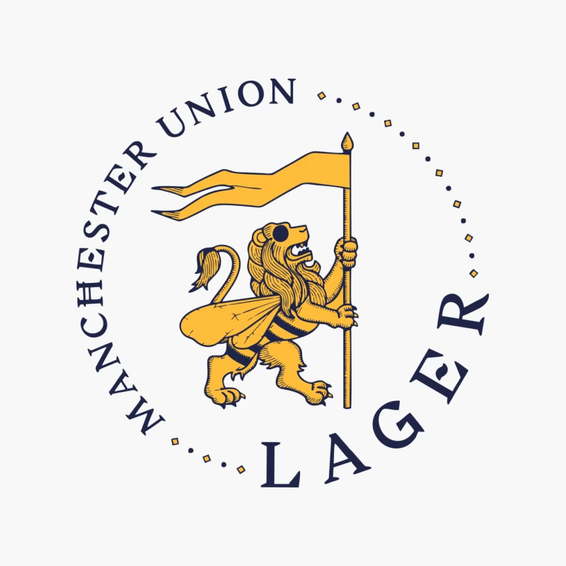 Manchester Lager Beer Cotton Tote Bag