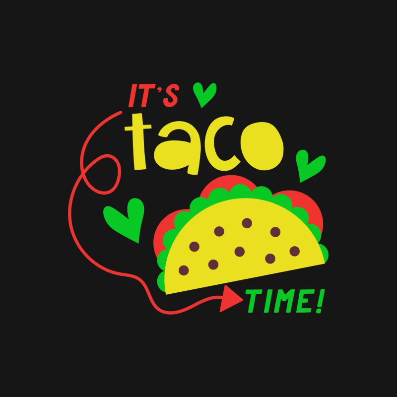 C'est l'heure des tacos avec du style Femme T-Shirt
