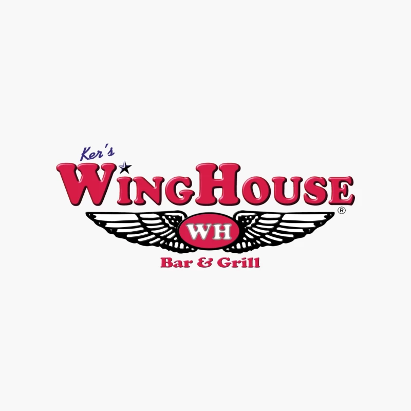 Wing House Bar & Grill 3 Cotton Tote Bag