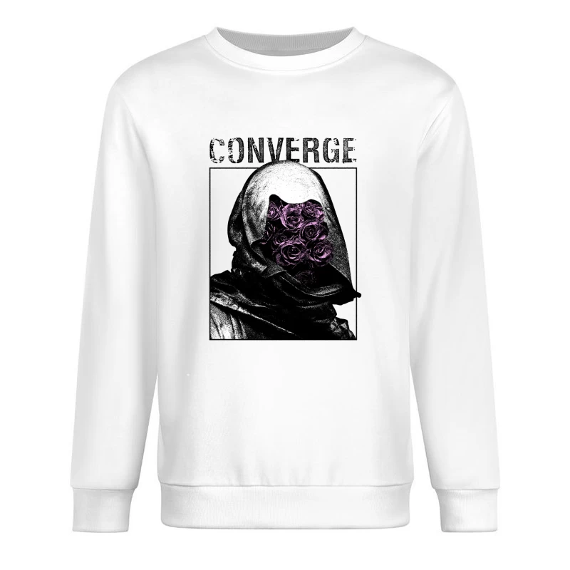 Converge Rose Killer III Purple Male Pullover Sweatshirt