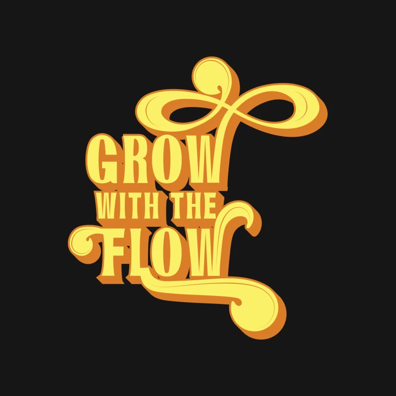 Wachse mit dem Flow Design Herren T-Shirt