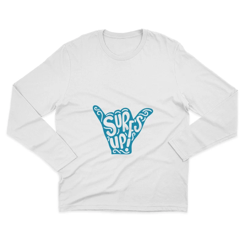Salutation de surf Homme Manches Longues T-Shirt