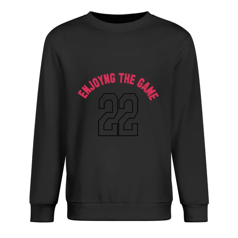 Genieße das Spiel mit Nummer 22 Herren Pullover Sweatshirt
