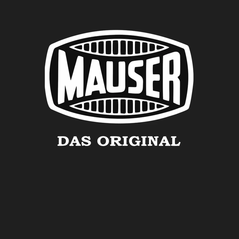 Vintage Mauser Firearms Company Logo with "Das Original" Text Male Tank Top