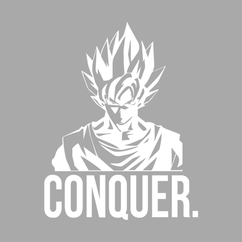 CONQUER - Super Saiyan Goku Female Pullover Hoodie