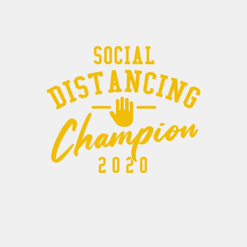 Social Distancing Champion 2020 Male Tank Top