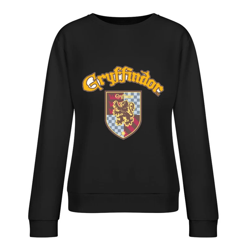 Gryffindor Wappen Design Damen Pullover Sweatshirt