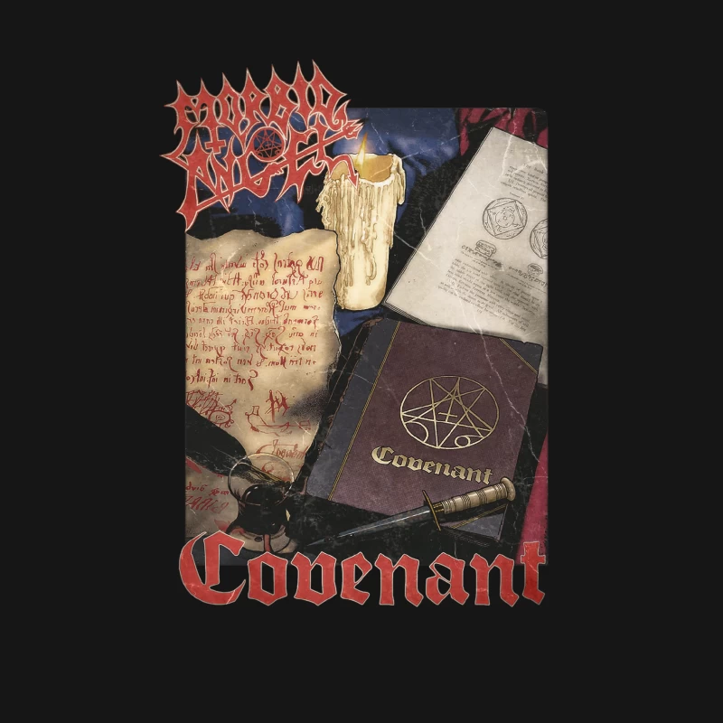 Morbid Angel Covenant Vintage Male Long Sleeve T-Shirt