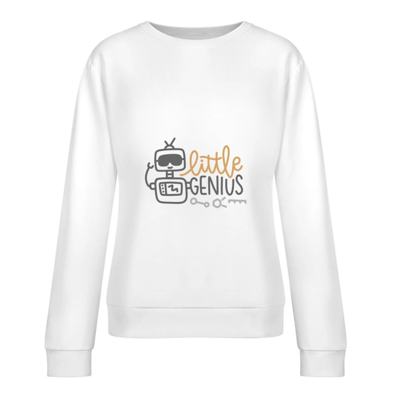 Robot Petit Génie Femme Sweat-shirt à enfiler
