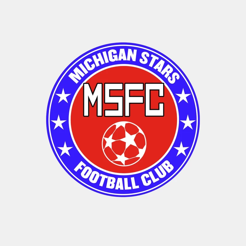 Michigan Stars Football Club Soccer Team Logo Male Tank Top