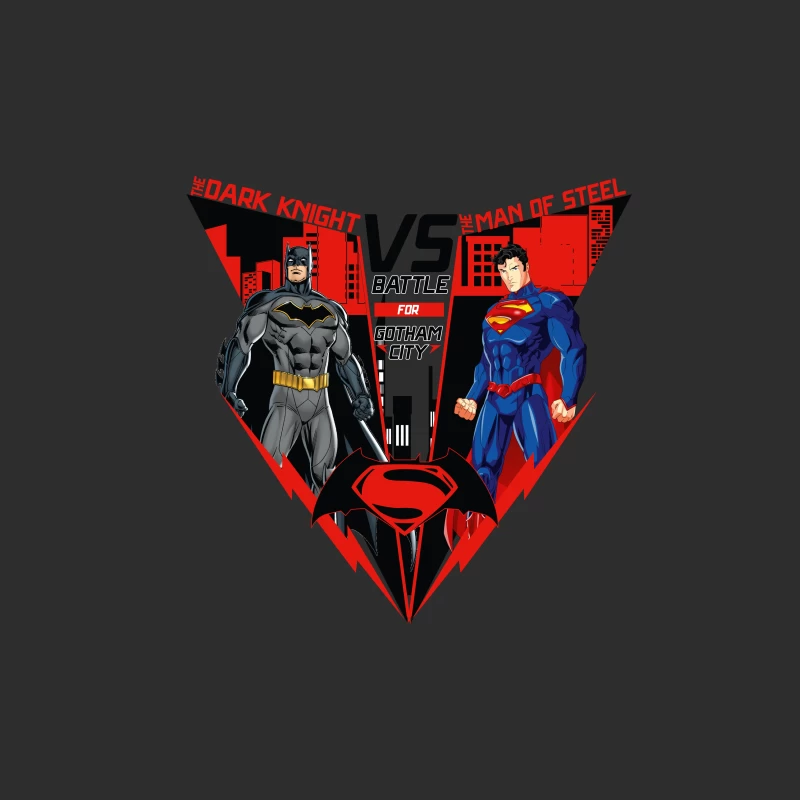 Batman vs Superman: Battle for Gotham City Travel Mug