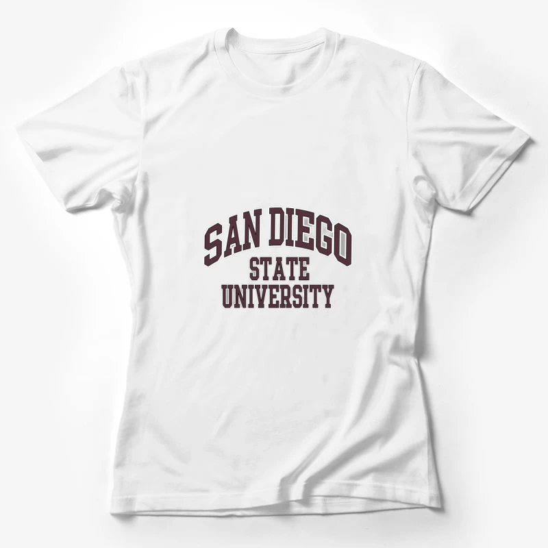 San Diego State University Logo Design Damen T-Shirt