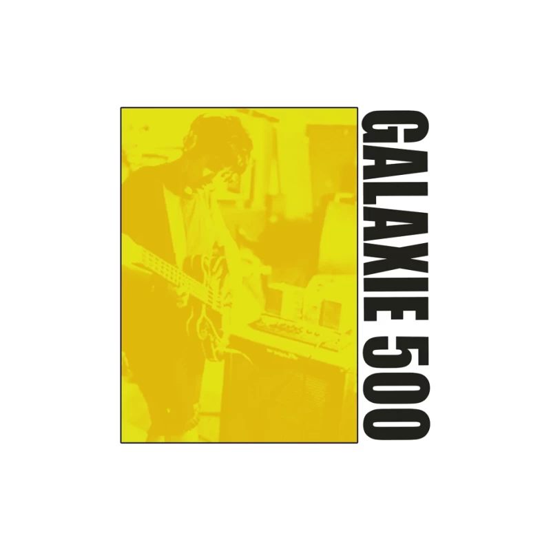 Galaxy 500 Yellow-Filtered Album Cover with Guitarist Pin