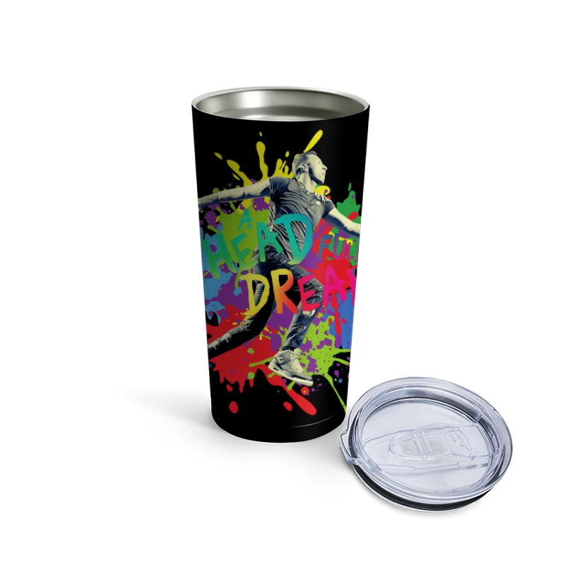 Coldplay Splash Color Travel Mug