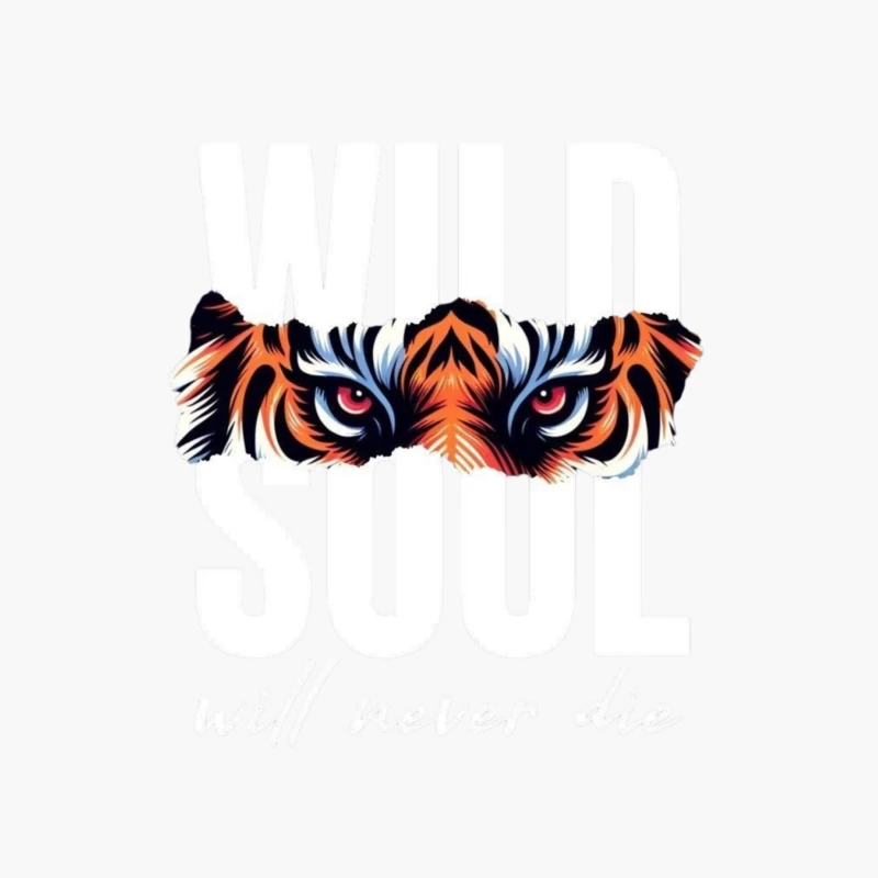 Wild Soul Inspiration with Tiger Art Cotton Tote Bag