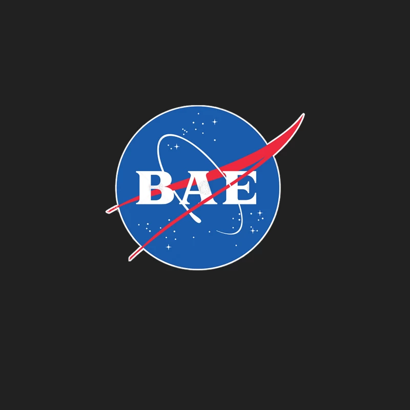 BAE - Nasa Parody Logo Design Bucket Hat