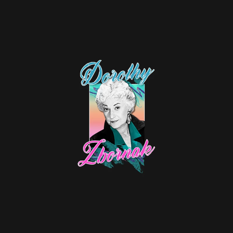 Dorothy Zbornak Graphic Design 80s Style Desk Mat
