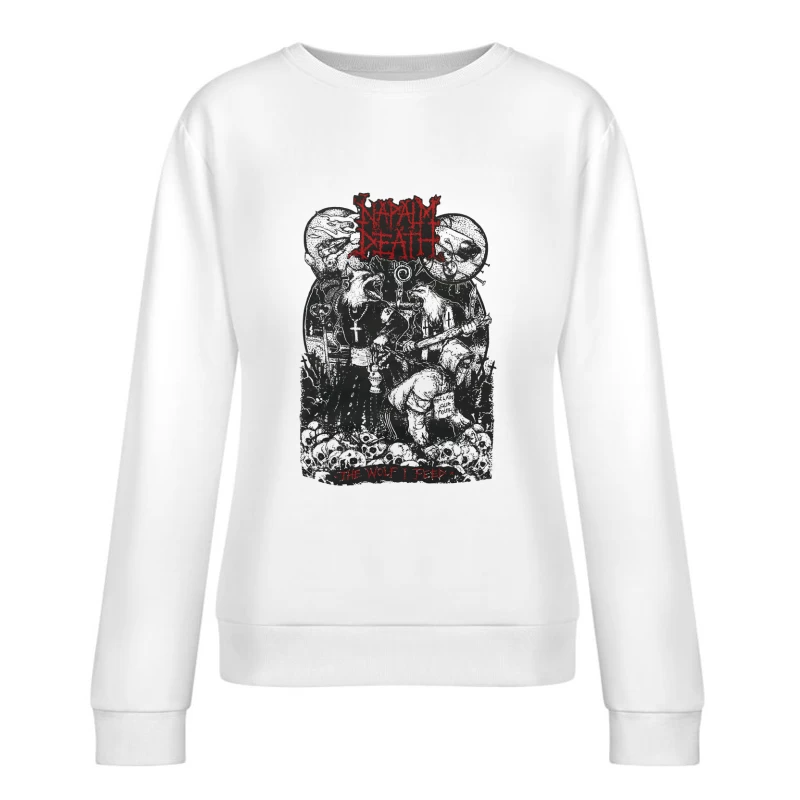 Napalm Death The Wolf I Feed Female Pullover Sweatshirt