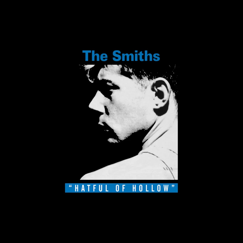 The Smiths 'Hatful of Hollow' Album Cover Art in Black and White Mouse Pad