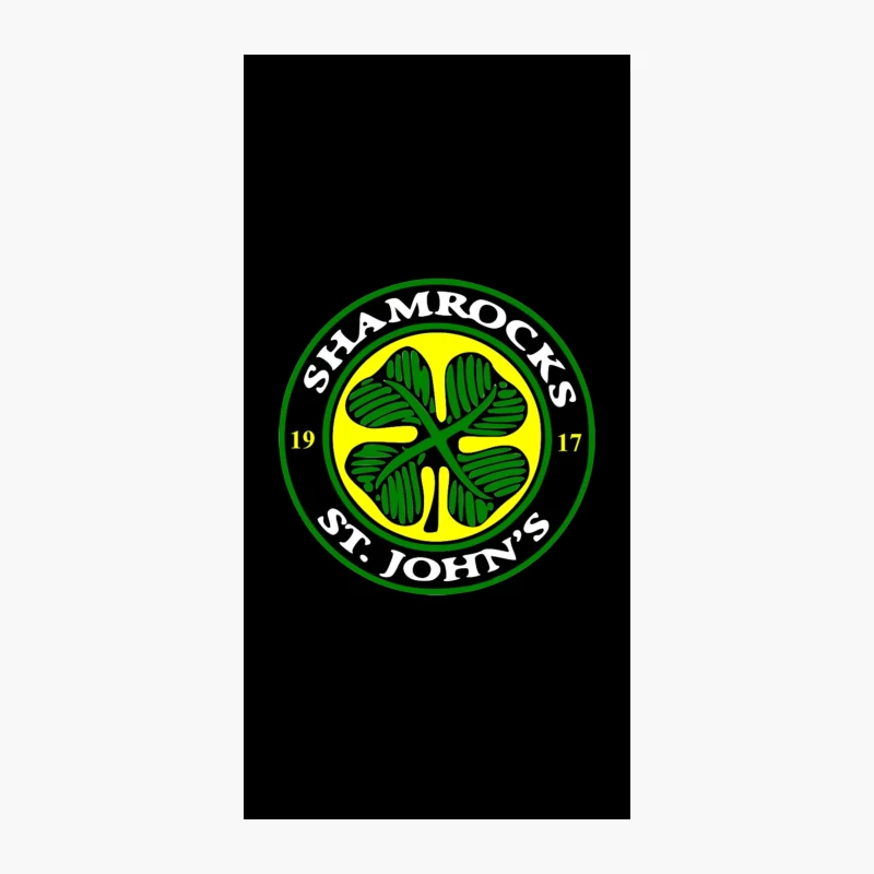 Shamrock Logo of St. John's Celtic Club iPhone Case