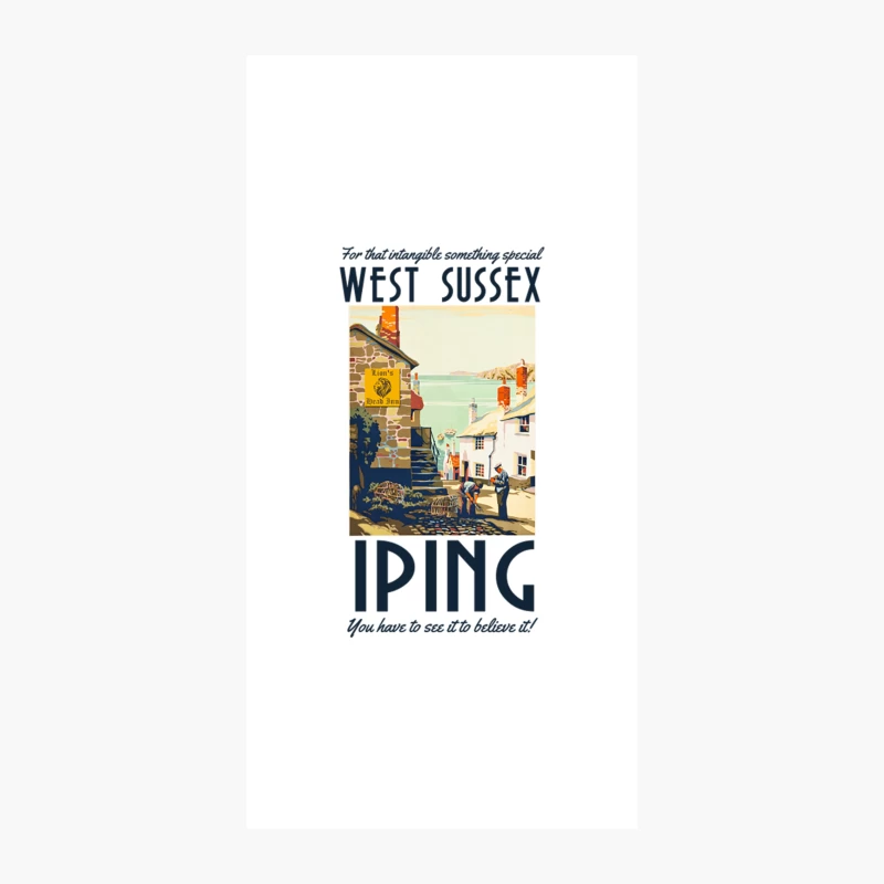 The Invisible Man Travel Poster iPhone Case