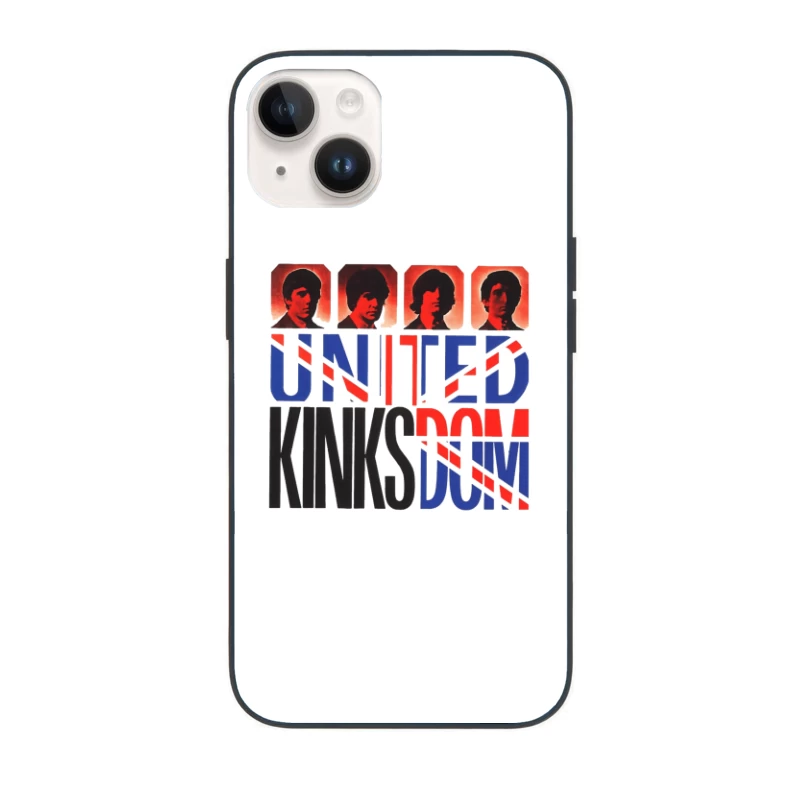 The Kinks United Kingdom Pop Art Album Cover Design iPhone Case