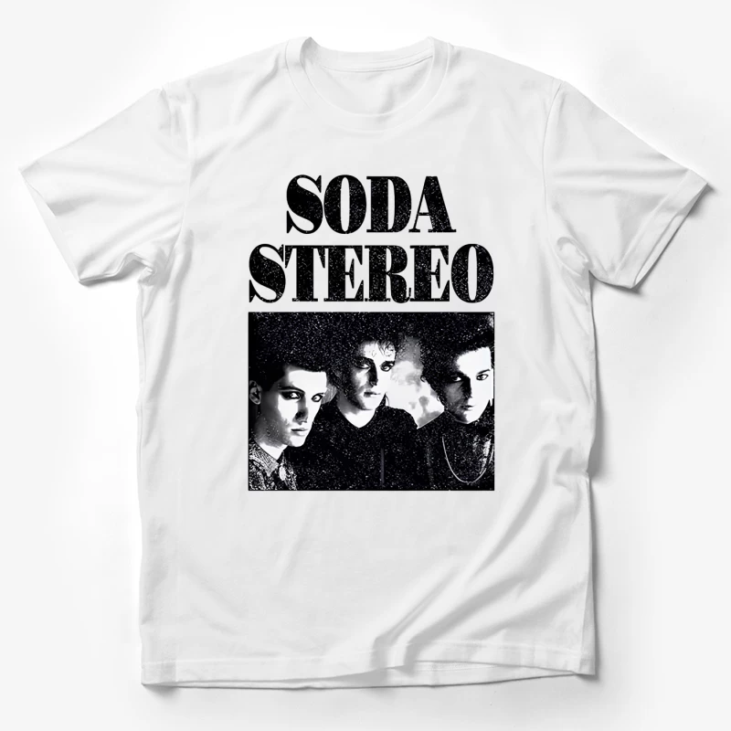 Soda Stereo Band Retro Male T-Shirt