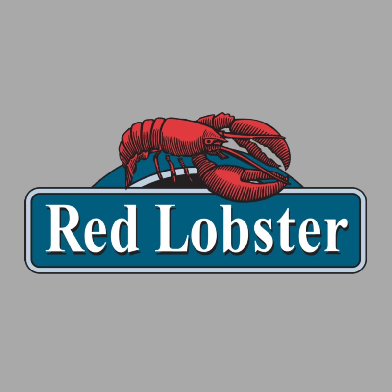 red lobster restaurant logo Male Pullover Hoodie