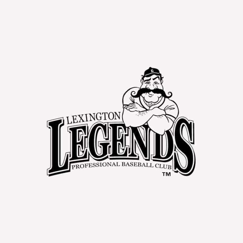 Lexington Legends Baseball Club Logo Herren T-Shirt
