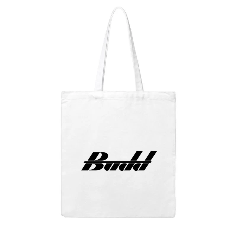 DHL Corporate Logo in Black and White Cotton Tote Bag