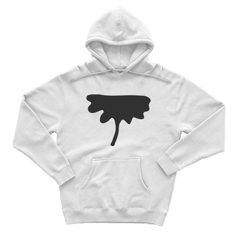 Tache abstraite noire Homme Sweat à capuche