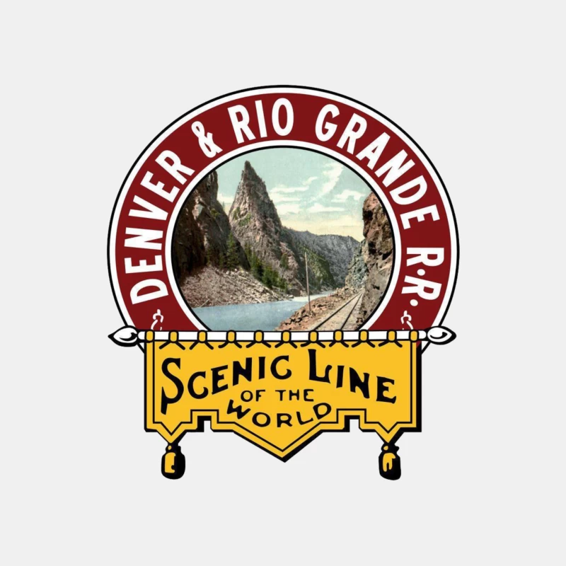 Denver and Rio Grande Male Tank Top