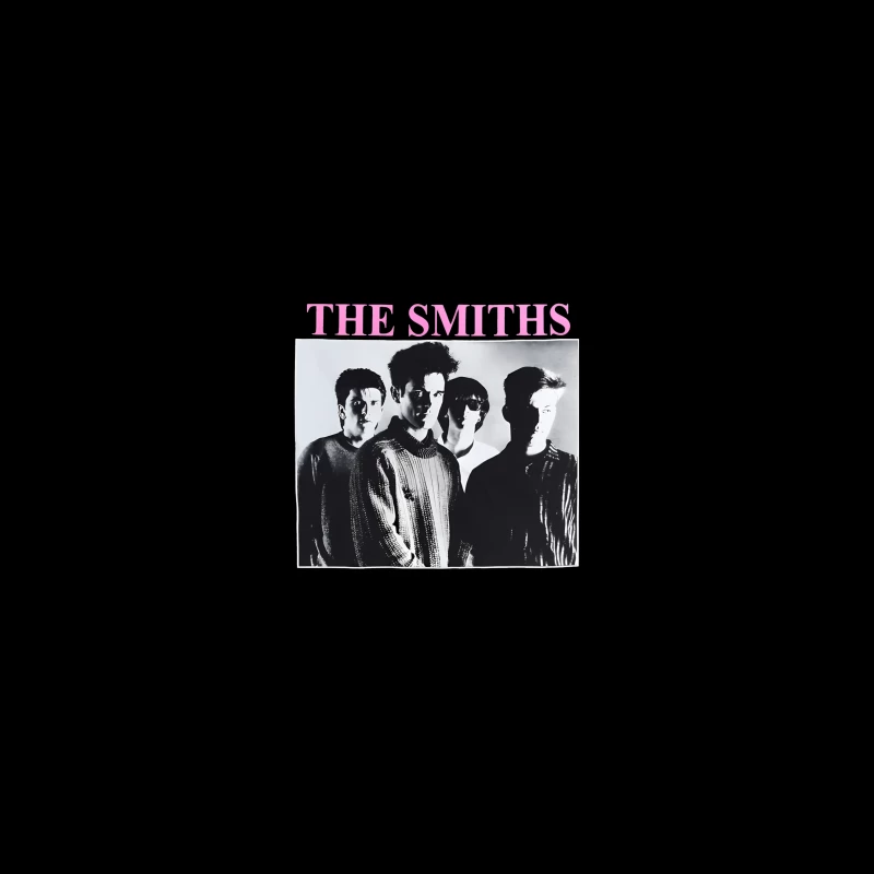 The Smiths Classic Black and White Band Album Cover from the 1980s Coffee Mug