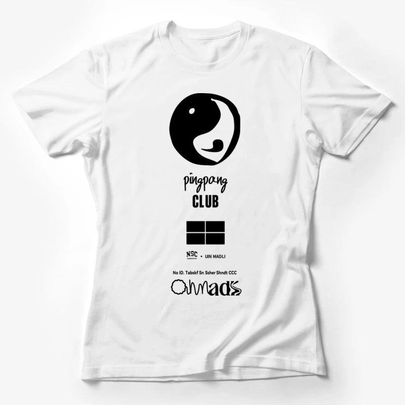 Pingpong Club-Event bei OWADS Damen T-Shirt