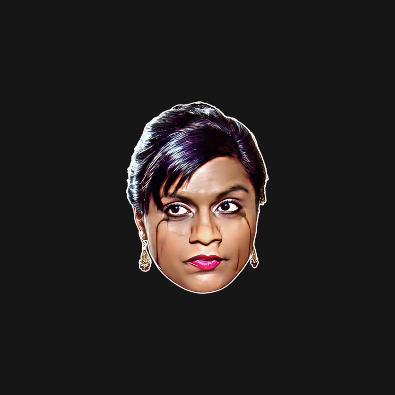 Crying Kelly Kapoor Desk Mat