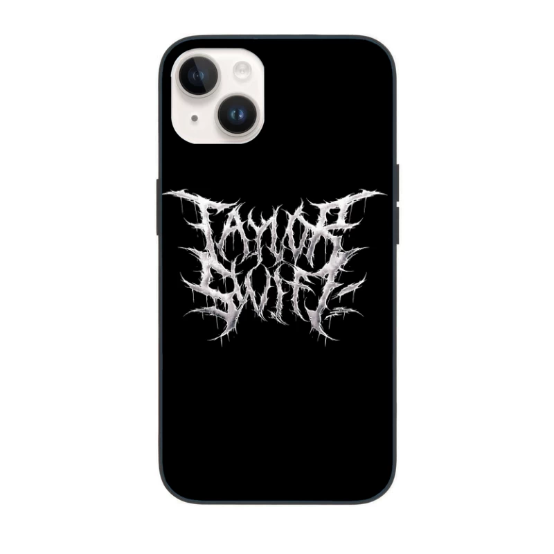 Taylor Swift Metal Logo iPhone Case