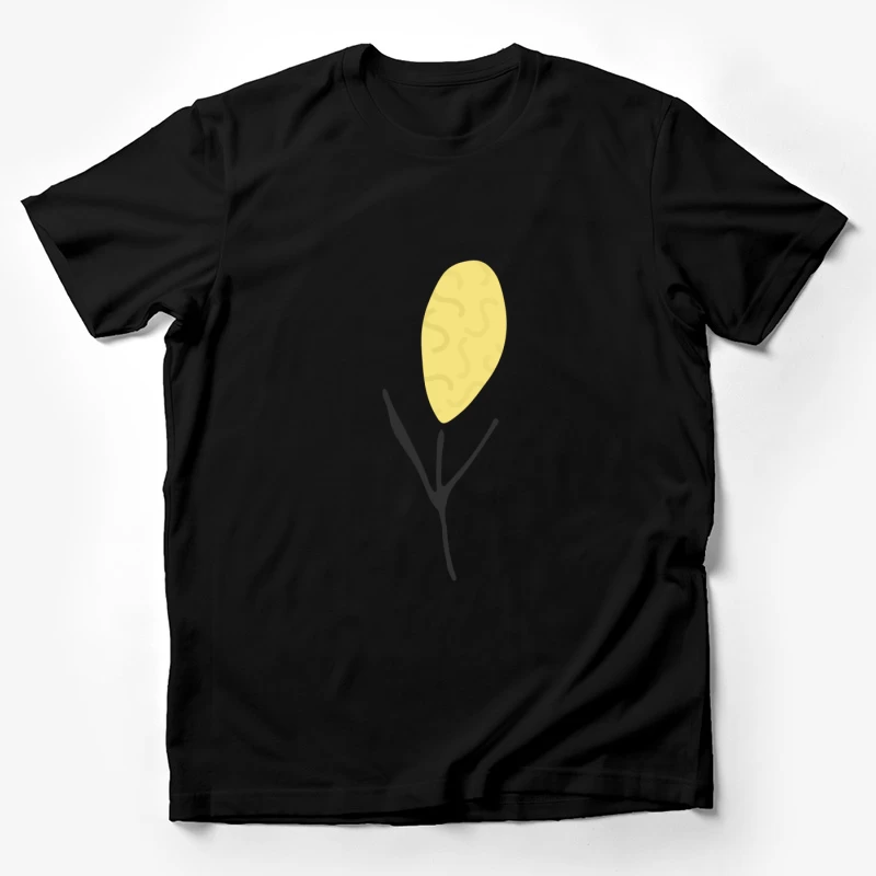 Illustration de branche jaune Homme T-Shirt