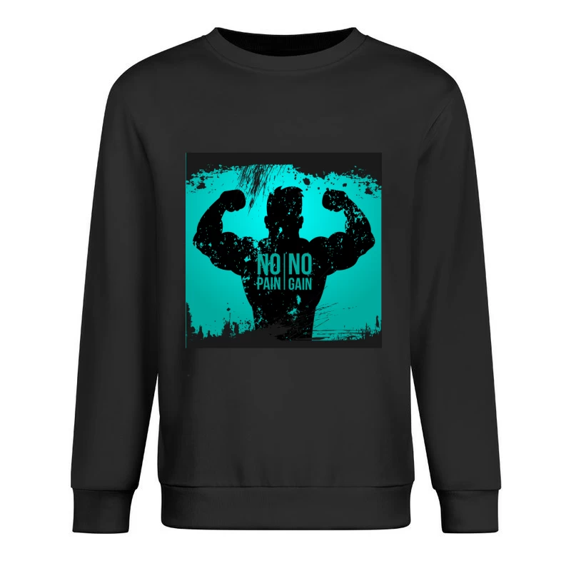 Motivation Musculation - No Pain No Gain Homme Sweat-shirt à enfiler