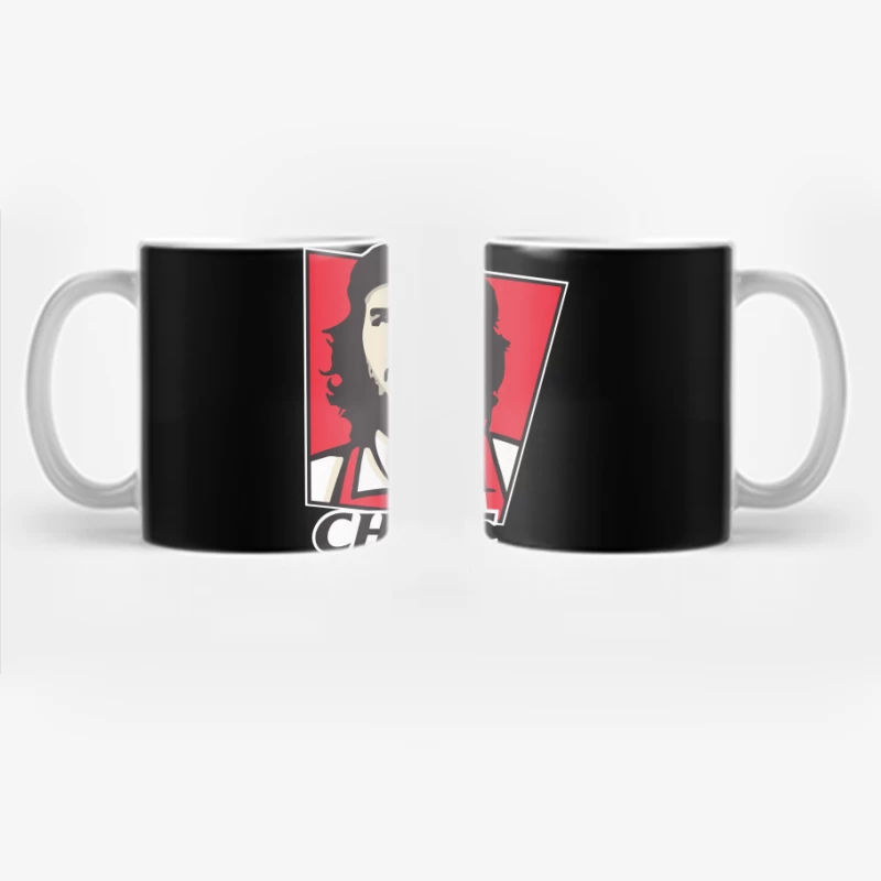 Che Guevara Inspired Sports Team Logo Coffee Mug