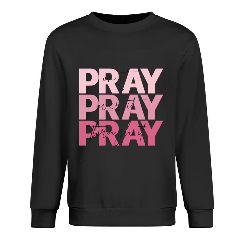 Glaube und Beharrlichkeit Herren Pullover Sweatshirt