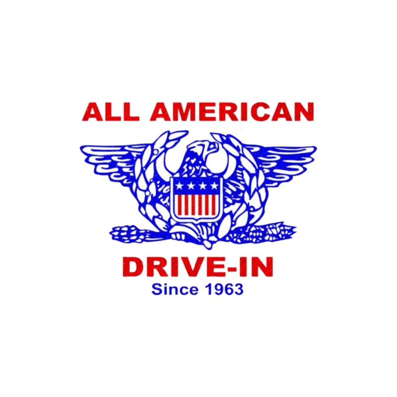 All american burger Drive In Desk Mat