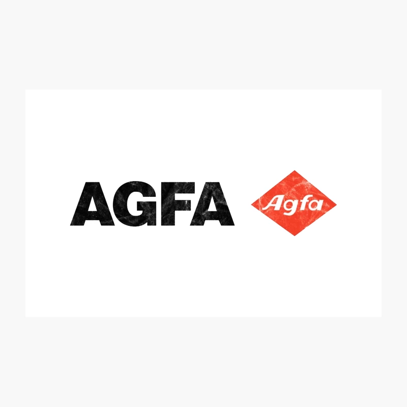 Vintage Agfa Photography Brand Logo Design Travel Mug
