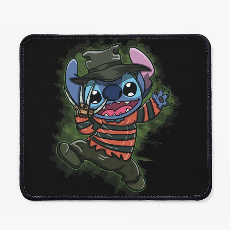 Cartoon Horror Parody Character Mouse Pad