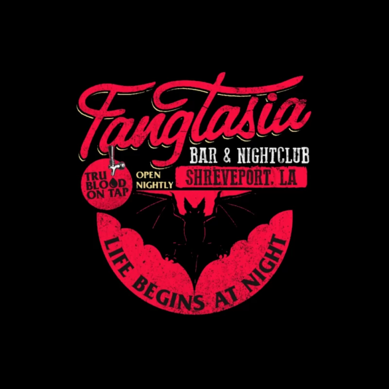 Fangtasia Nightclub Vintage Pin