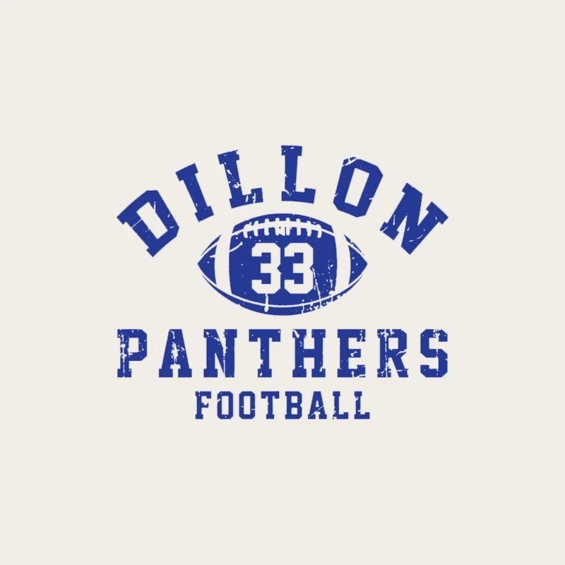 Dillon High Panthers Football 2006 2 Bucket Hat